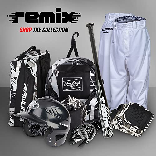 Rawlings Remix T-Ball & Youth Baseball Glove | 9" | Black