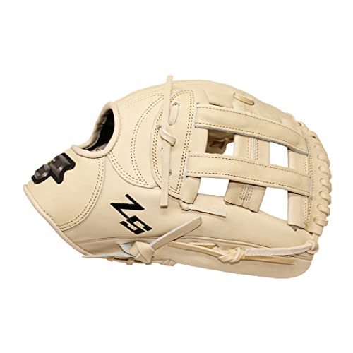 SSK ZSLOW Slowpitch Softball Glove – 12.5” - 13” - 13.5” - 14” – Right & Hand Left Hand Throw (Camel, 12.5" - Right Hand Throw)