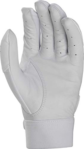 Rawlings 5150 Batting Gloves - Adult Large, White