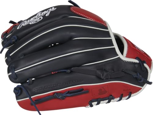 Rawlings Breakout Baseball Glove 12" - Trap-Eze Web | Red/Navy/White