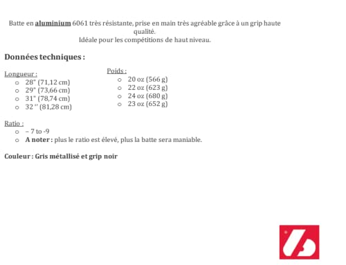 BARNETT BB-1 28" Aluminum Baseball Bat