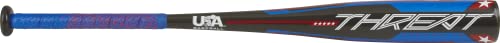 Rawlings 2022 Threat USA Baseball Bat, 28 inch, -3