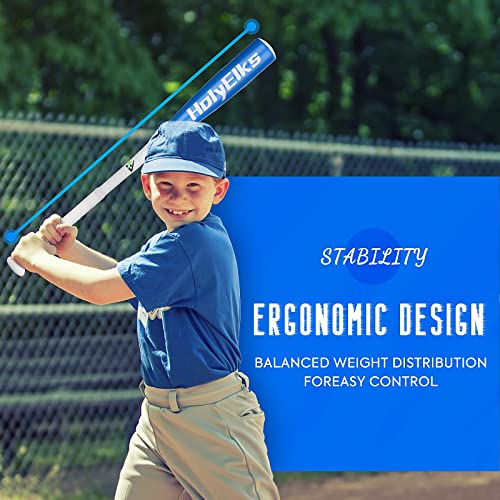 Blue Aluminum Alloy Baseball Bat for Kids Youth Adult