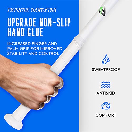 Blue Aluminum Alloy Baseball Bat for Kids Youth Adult