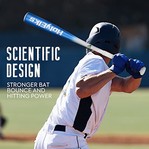 Blue Aluminum Alloy Baseball Bat for Kids Youth Adult