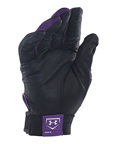Under Armour Clean-Up VI Batting Gloves, Purple, XX-Large