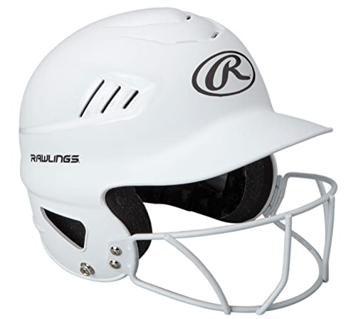 Rawlings COOLFLO Batting Helmet with Face Guard