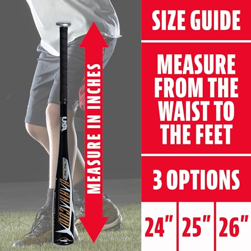 Franklin Sports Barracuda Metal Teeball Bat (USA Approved)