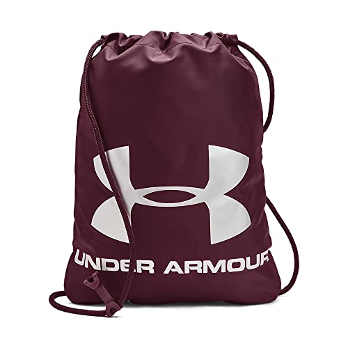 Under Armour Ozsee Sackpack, Dark Maroon/Metallic Silver