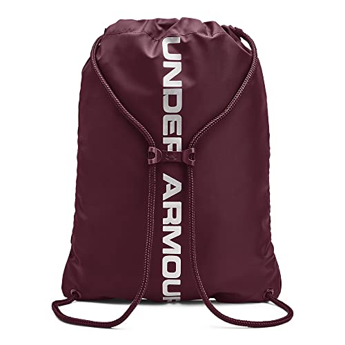 Under Armour Ozsee Sackpack, Dark Maroon/Metallic Silver
