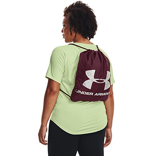 Under Armour Ozsee Sackpack, Dark Maroon/Metallic Silver