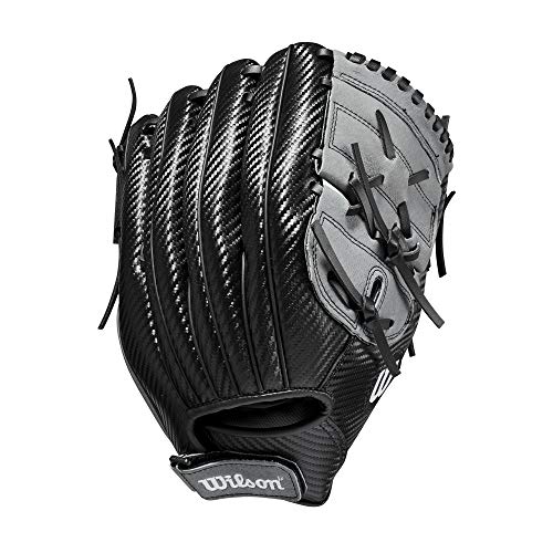 Wilson A360 12" Baseball Glove - Black/Grey, Right Hand Throw
