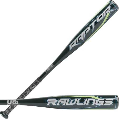 Rawlings Raptor Baseball Bat -10 | Dark Green, 29