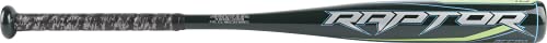 Rawlings Raptor Baseball Bat -10 | Dark Green, 29