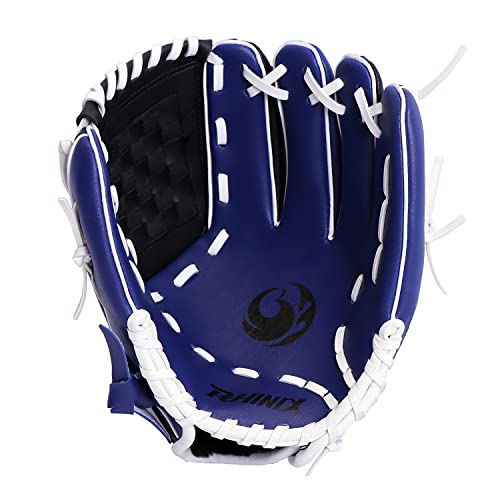 PHINIX 11" Youth Baseball Glove (Closed Web-Navy&Black)