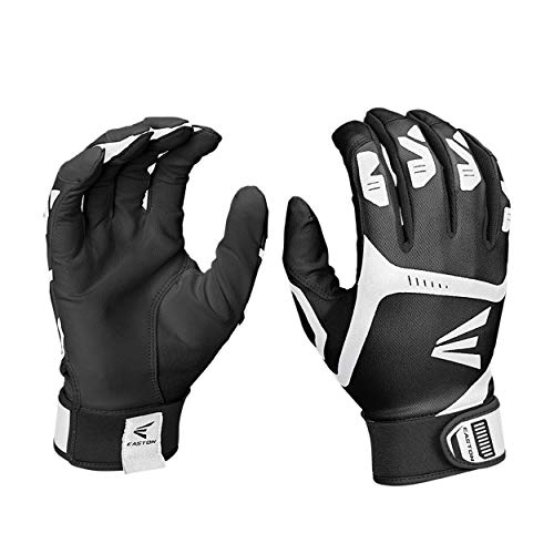 EASTON GAMETIME Youth Batting Gloves | Black