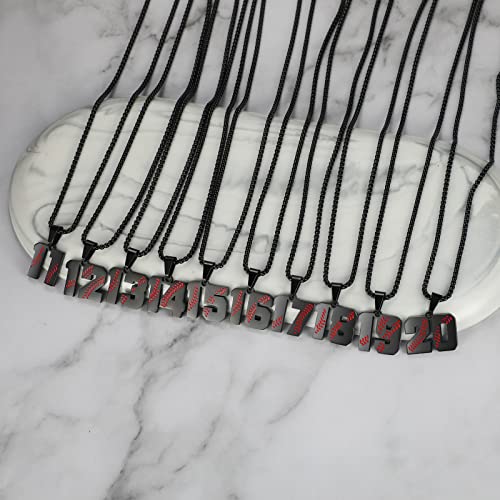 Personalized Baseball Charm Pendant - AIAINAGI (02)