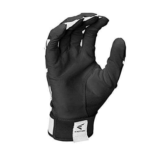 EASTON GAMETIME Youth Batting Gloves | Black