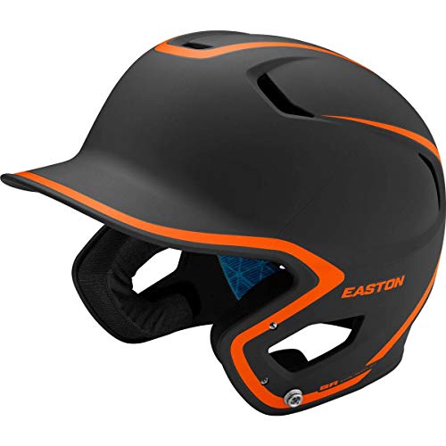 Z5 2.0 Junior Black/Orange Matte Batting Helmet