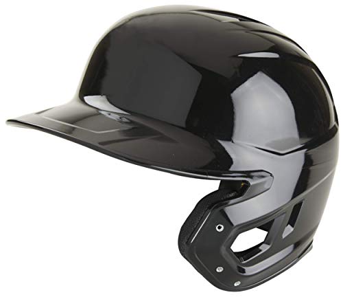 Rawlings Mach Single-Ear Baseball Helmet, Right-Handed Adult, Black
