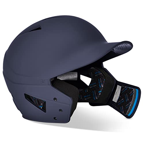 CHAMPRO HX Gamer Plus Baseball Batting Helmet - Navy