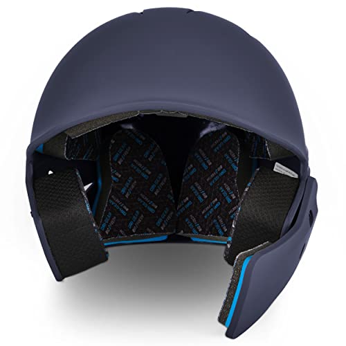 CHAMPRO HX Gamer Plus Baseball Batting Helmet - Navy