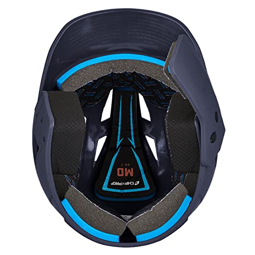 CHAMPRO HX Gamer Plus Baseball Batting Helmet - Navy