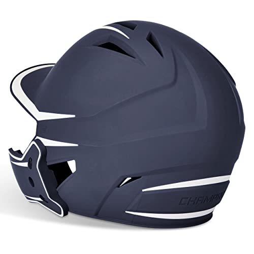 CHAMPRO Legend Plus HX Batting Helmet - Navy/White