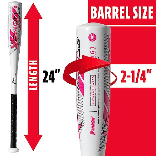 Franklin Sports Venom USA Certified Junior Baseball Bat