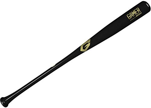Marucci Gamer Maple Baseball Bat, Black, 32