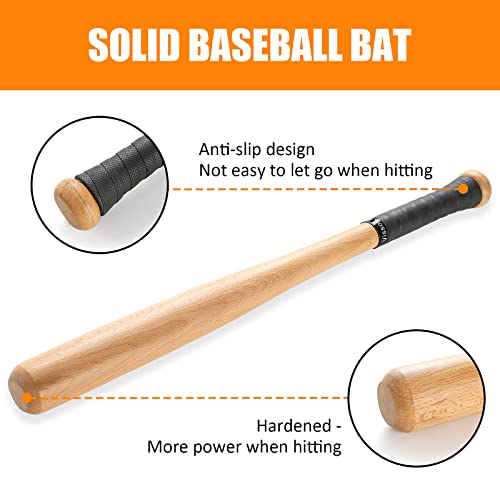 Gracfulcub Classic Wooden Baseball Bat - 25in