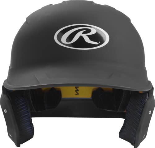 Rawlings Junior Matte Black MACH Batting Helmet