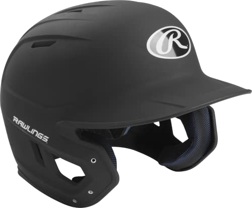 Rawlings Junior Matte Black MACH Batting Helmet