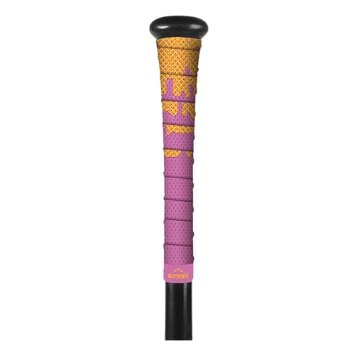 Pink Ice Cream Drip Baseball Bat Grip