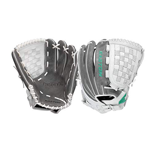 Easton | FUNDAMENTAL Fastpitch Softball Glove | 12.5" | Woven Web | Left Hand Throw