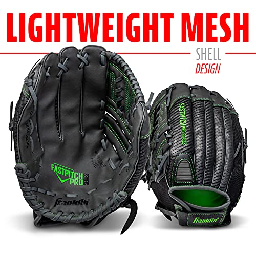 Franklin Fastpitch Softball Glove - Lime 12" Lefty