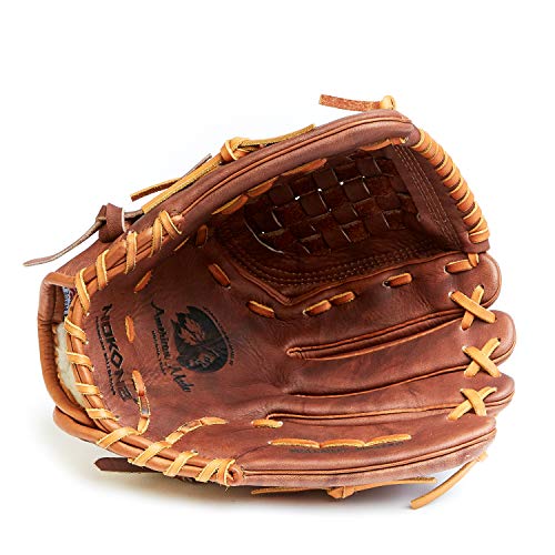 NOKONA W-V1250 Walnut Fastpitch Baseball Glove - Adult 12.5