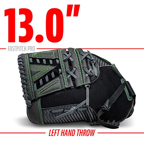Franklin Fastpitch Softball Glove - Lime 12" Lefty