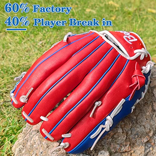 12.5'' Left Hand Throw Baseball Glove for All Ages