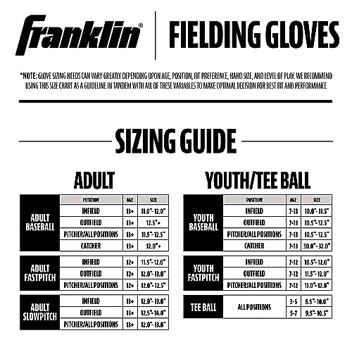 Franklin Softball Glove - Fastpitch Field Master, 12