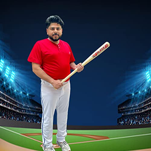 PSG Ash Wood Baseball Bat, Size 33 inches