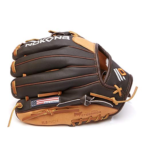 NOKONA S-1150I Alpha Baseball Glove - Infield, 11.5