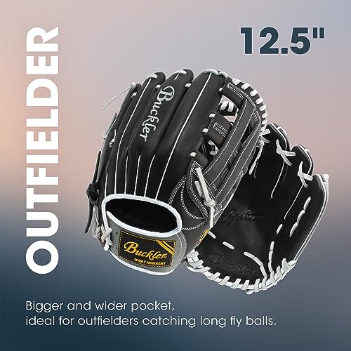 Buckler 'Hoplite' Outfield Baseball Gloves - 12.5