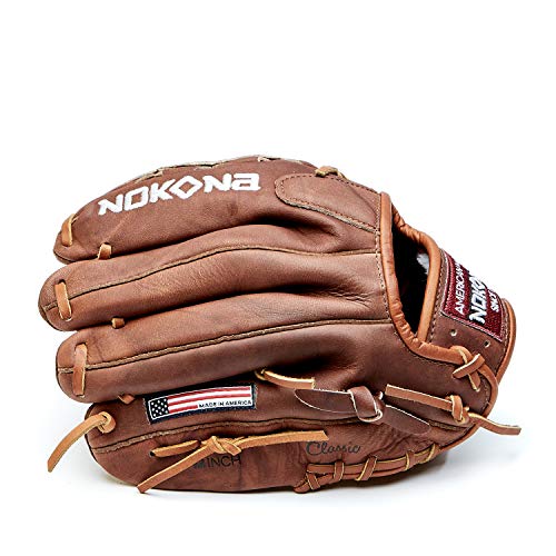 NOKONA W-1200 Handcrafted Walnut Baseball Glove - 12