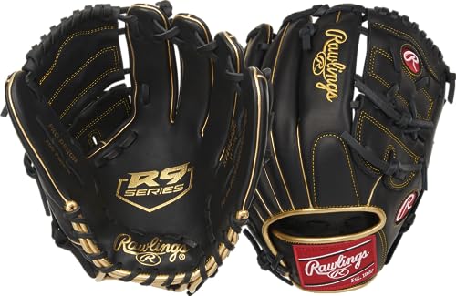 Rawlings R9 Baseball Glove - 12" - Left Hand Throw