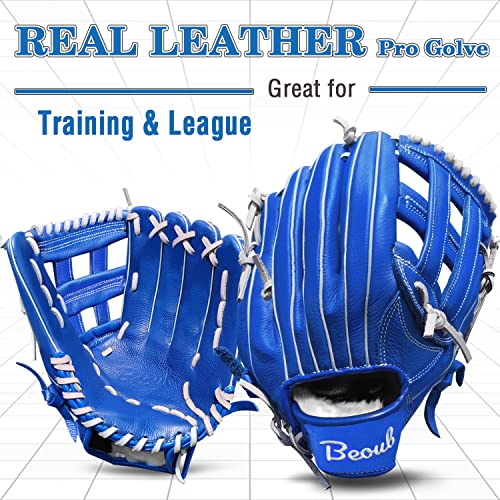 12" Baseball Softball Glove - Right Handed H Web