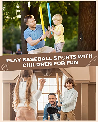 Wettarn Beech Wood Baseball Bat - Adult/Kids