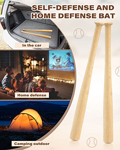 Wettarn Beech Wood Baseball Bat - Adult/Kids