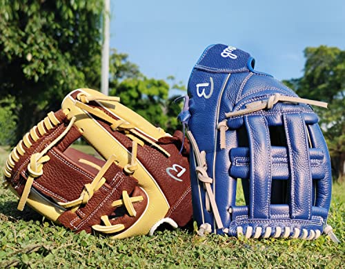 12" Baseball Softball Glove - Right Handed H Web
