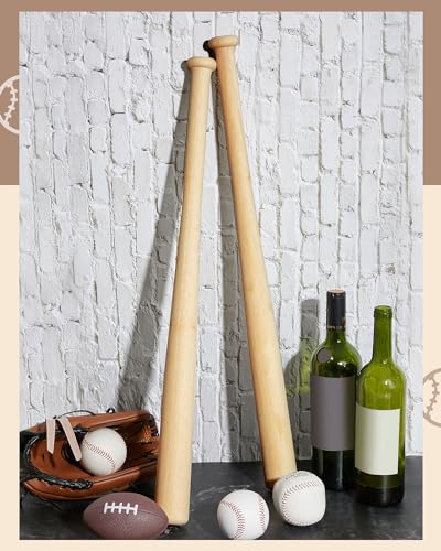 Wettarn Beech Wood Baseball Bat - Adult/Kids